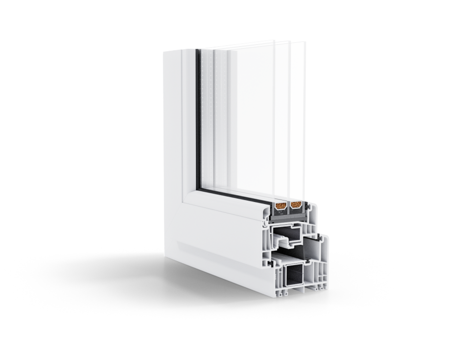 GEALAN – przekrój profilu 1